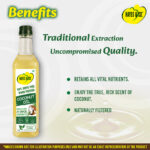 Cold Pressed Coconut Oil | 100% Pure & Natural | Multipurpose Oil for Cooking, Hair & Skin - Image 5