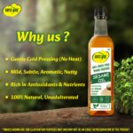 Hayes & Co. Cold Pressed Sesame Oil | 100% Pure & Natural | Premium Quality Gingelly (Til) Oil | Traditional Cold Extracted | No Added Chemicals or Preservatives - Image 6