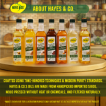 Hayes & Co. Cold Pressed Sunflower Oil | Light & Healthy | Vitamin E Rich | Naturally Nutritious - Image 7