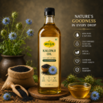 Heaven Oil Cold Pressed Kalonji Oil (Black Seed Oil) | 100% Pure & Natural | Wooden Cold Pressed