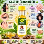 Hayes & Co. Cold Pressed Castor Oil | 100% Pure & Natural | Multipurpose Hair, Skin & Massage Oil - Image 3