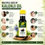 Hayes & Co. Cold Pressed Kalonji Oil (Black Seed Oil) | 100% Pure & Natural | Wooden Cold Pressed - Image 2