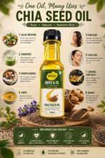 Hayes & Co. Cold Pressed Chia Seed Oil | 100% Pure & Natural | Rich in Omega-3 - Image 5