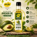 Hayes & Co. Cold Pressed Avocado Oil – 100% Pure & Natural | Rich in Healthy Fats | Premium Quality