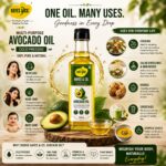 Hayes & Co. Cold Pressed Avocado Oil – 100% Pure & Natural | Rich in Healthy Fats | Premium Quality - Image 4