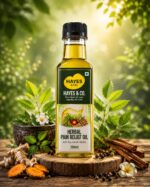 Hayes & Co. Pain Relief Oil – Soothing Herbal Oil for Muscle & Joint Comfort | Ayurvedic Blend