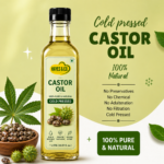 Heaven Oil Cold Pressed Castor Oil | 100% Pure & Natural | Multipurpose Hair, Skin & Massage Oil