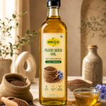 Heaven Oil Cold Pressed Flaxseed Oil – 100% Pure & Natural | Rich in Omega-3 | Wood Pressed