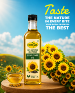Cold Pressed Sunflower Oil | Light & Healthy | Vitamin E Rich | Naturally Pure  Peanut Oil - Image 2