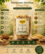 Healthy Puffed Millet Snack Mix – Soybean, Jowar, Bajra, Chana & Barley - Image 3