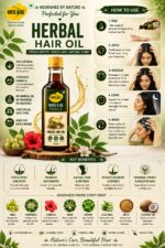 Herbal Hair Oil – Natural Hair Growth & Nourishment Oil with Ayurvedic Herbs - Image 3