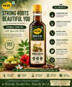 Herbal Hair Oil – Natural Hair Growth & Nourishment Oil with Ayurvedic Herbs - Image 4