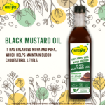 Hayes & Co Cold Pressed Black Mustard Oil | (Kachi Ghani) | 100% Pure, Unrefined & Natural | Chemical-Free Edible Cooking Oil - Image 4